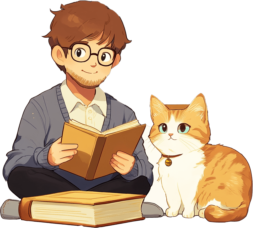 Profesor disfrutando lectulingo